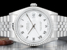 Rolex Datejust 16220 Jubilee Quadrante Bianco Romani